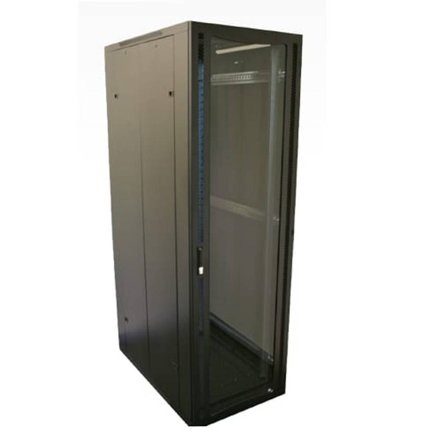 Cattex 47U 600x1000 Floor Server Cabinet - Glass - Networking