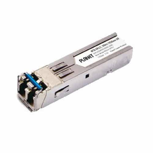 Planet 1-Port 10GBASE-SR SFP+ Fiber Optic Module - 300m - Networking