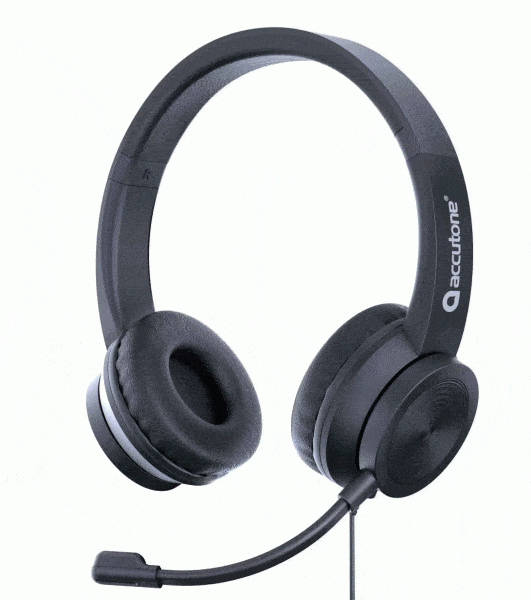 Accutone USB Binaural Headset