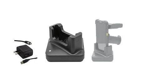 C66 charging cradle, only for device with pistol grip or device with UHF + DCPWR-12V2A-XX