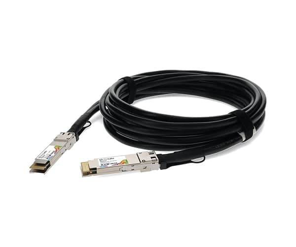 Dell Networking 200GbE QSFP28-DD Passive Direct Attach Cable No FEC 2 Meter Customer Kit