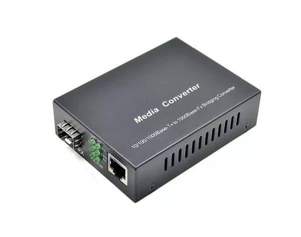 Media Converter  10/100/1000Base-T RJ45 to 1000Base-X SFP