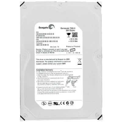 Seagate Barracuda 7200.9 200GB 3.5" 7200rpm 8MB Cache SATA2 3Gb/s Hard Disk Drive