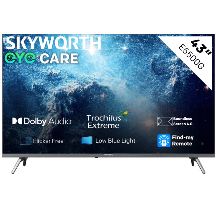 Skyworth 43 inch E5500G Series Full HD Smart Google TV - 1920 x 1080 R