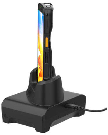 Zebra TC22/TC27 Single Slot Charge Only Cradle; Removable shim pre-ins