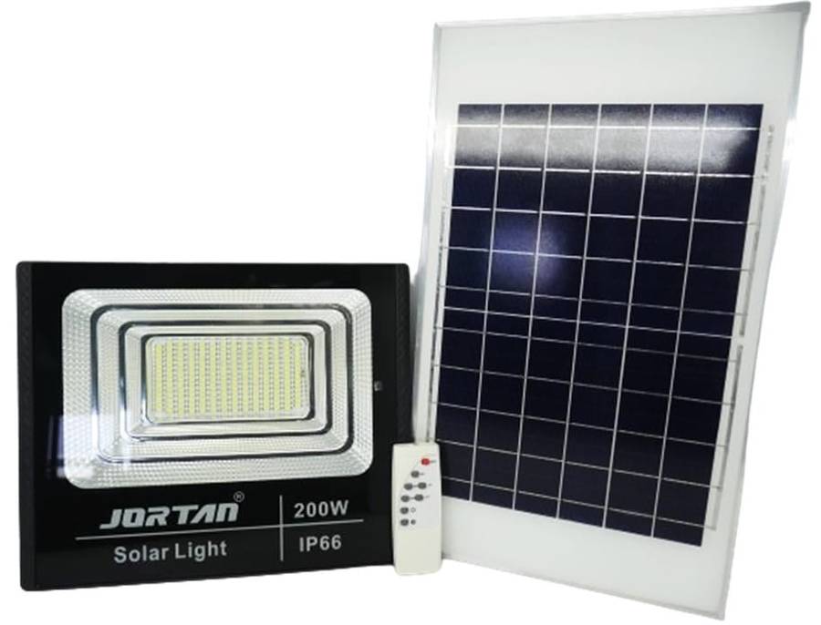 Solarix Jortam 1200w Solar Flood Lamp With Solar Panel  High Quality