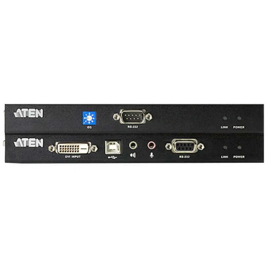 Aten USB DVI Single Link Console Extender with Audio/Serial Support up to 60M  -  TAA Compliant /...
