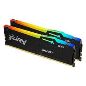 Kingston Fury Beast RGB 32GB (16GB x 2) DDR5-6000 CL30 Kit - 1.4V
