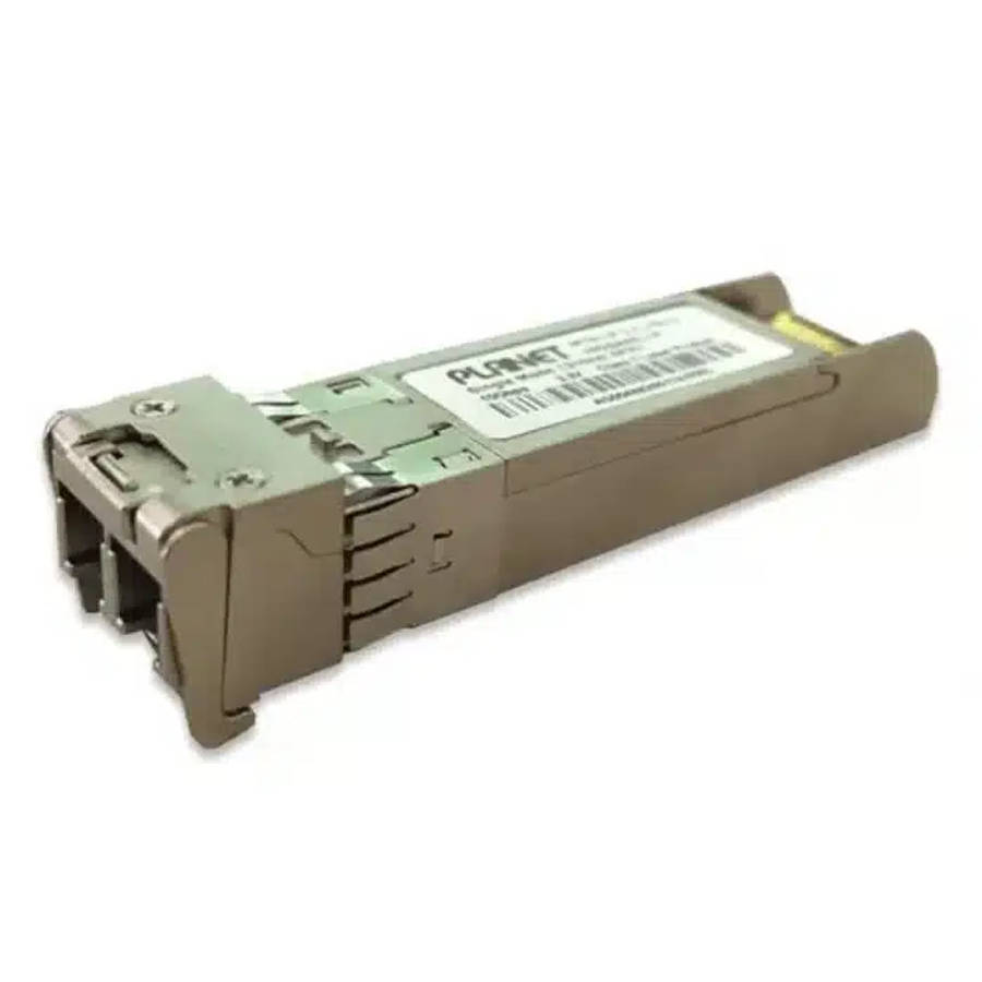 Planet 1-Port 10GBASE-LR SFP+ Fiber Optic Module - 10km - Networking
