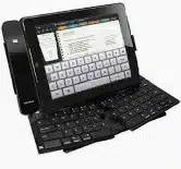 Promate Mirage iPad Ergonomic Bluetooth Keyboard Stand with Phone Handset