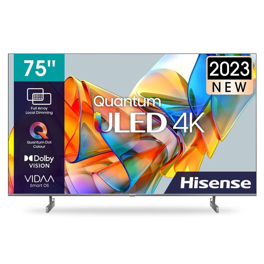 Hisense 75U6K 75-inch 4K UHD Smart LED TV, 4 year Limited Warranty