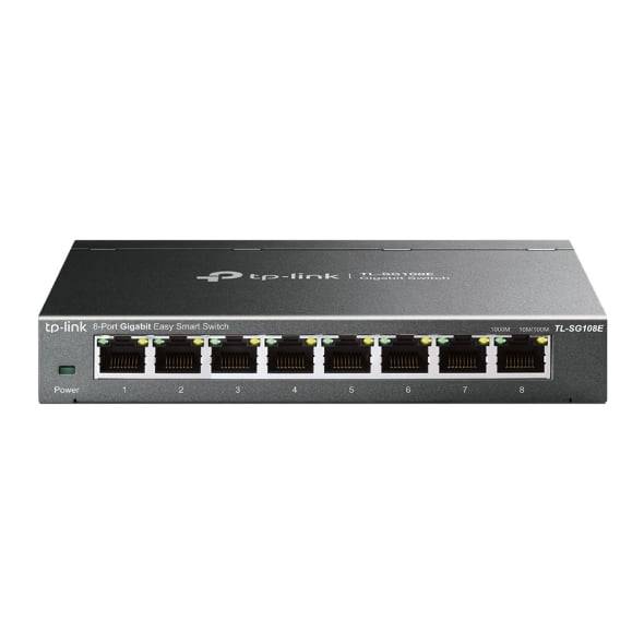 TP-Link 8-Port Gigabit Easy Smart Switch, Retail Box, 1 year Limited W