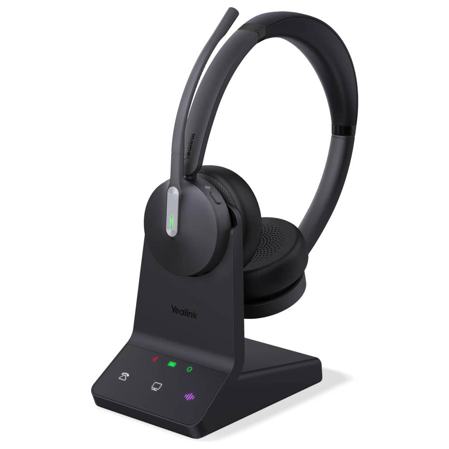 Yealink WH64 Dual DECT Hybrid Wireless Headset, MS Teams Certified