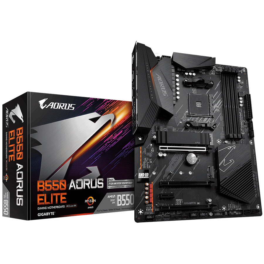 Gigabyte B550 Aorus Elite AX V2 AM4 ATX Motherboard