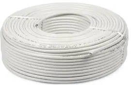 Cable 6 Core Comms White 100m Solid CCA