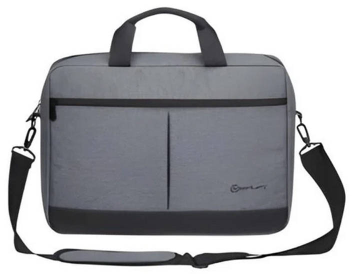Amplify Ingwe 15.6"Laptop Shoulder Bag Black/Charcoal