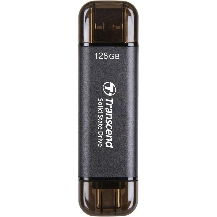 TRANSCEND 128 GB ESD310C USB3.2 TYPE A & C (USB 10Gbps) OTG COMPACT PO