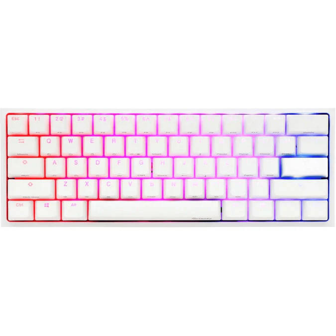 Ducky Keyboard One 2 Pro 60% -White- Cherry Brown .