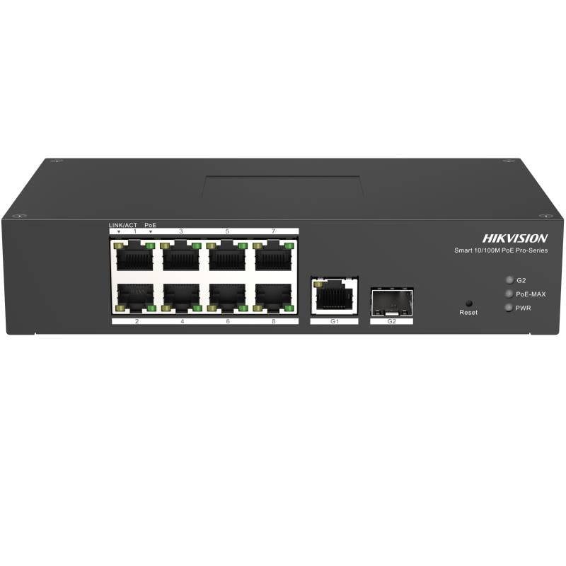 Hikvision 8 Port Industrial PoE Managed