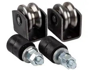 Radius Gate Wheels 60mm (Guides Inc)