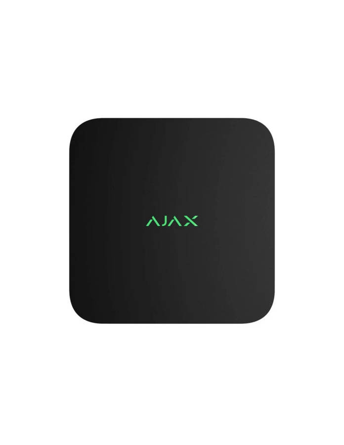 Ajax Security - Black 16-Channel 4K NVR | AJAX-NVR-16-B