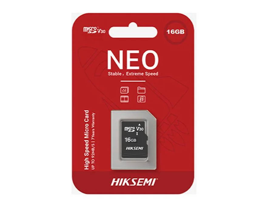 Hiksemi Neo 16GB Consumer Class10 MicroSDHC Card with Adapter