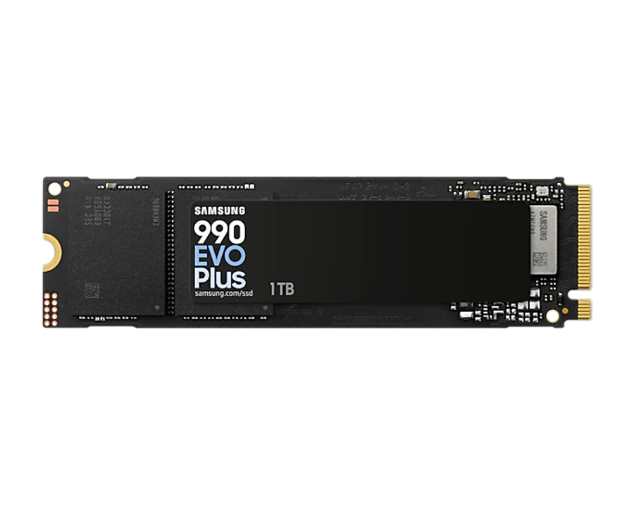 Samsung 990 Evo Plus 1 TB NVMe SSD - Read Speed up to 7250 MB/s  Write