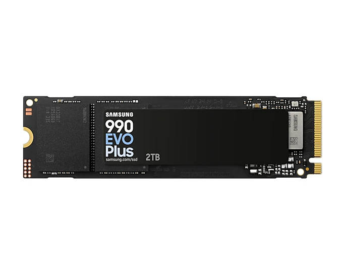 SAMSUNG 990 Evo Plus 2 TB NVMe SSD - Read Speed up to 7250 MB/s  Write