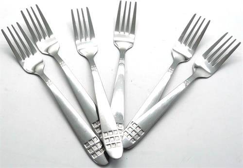 Casey Catering 6 Piece Stainless Steel Dinner Dessert Forks