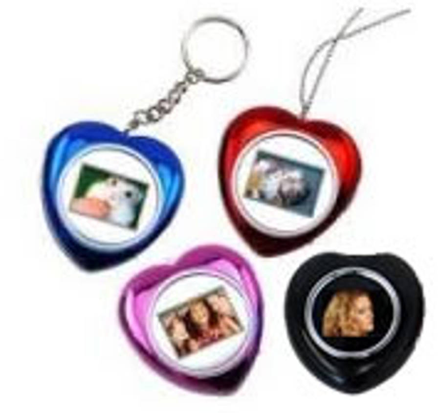 Esquire Heart Necklace Photo Frame Colour:Black
