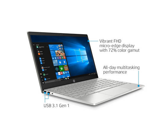 HP Pavilion 13 Refurbished Core i5-10th Gen | 8GB | 256GB SSD | 13"