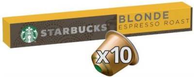 Starbucks Blonde Espresso Roast Nespresso Compatible Pods