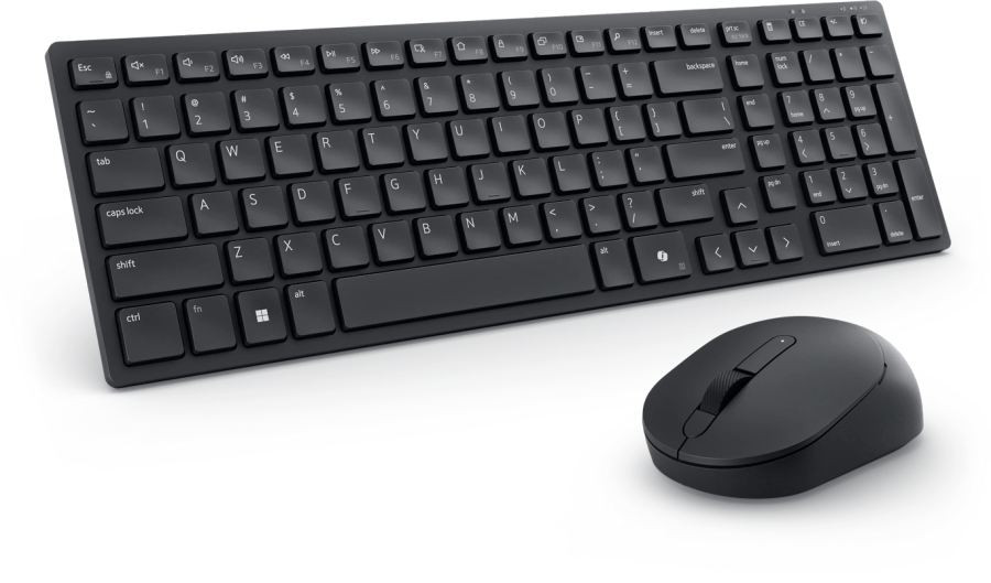 Dell Silent Keyboard and Mouse KM555 US International (QWERTY)