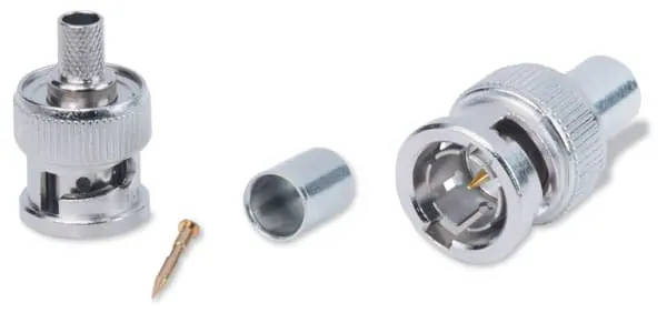 CCTV Connector BNC 10-Pack (Crimp Pack)