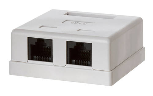 Netix RJ45 Double Surface Mount Box