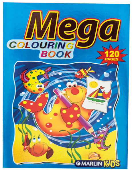 Marlin Kids Mega Colouring Books 120 page