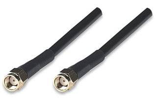 Intellinet Antenna Cable SMA plug to Reverse SMA plug - 10 ft. (3.0 m)