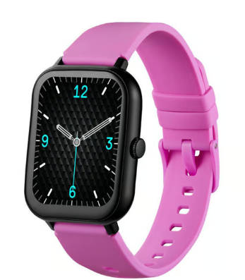 Volkano Chroma Series Smartwatch with Flamingo Pink strap