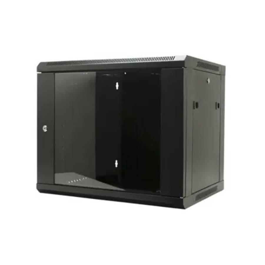 Zone 12U 600mm IP54 Black Wall Mount Cabinet