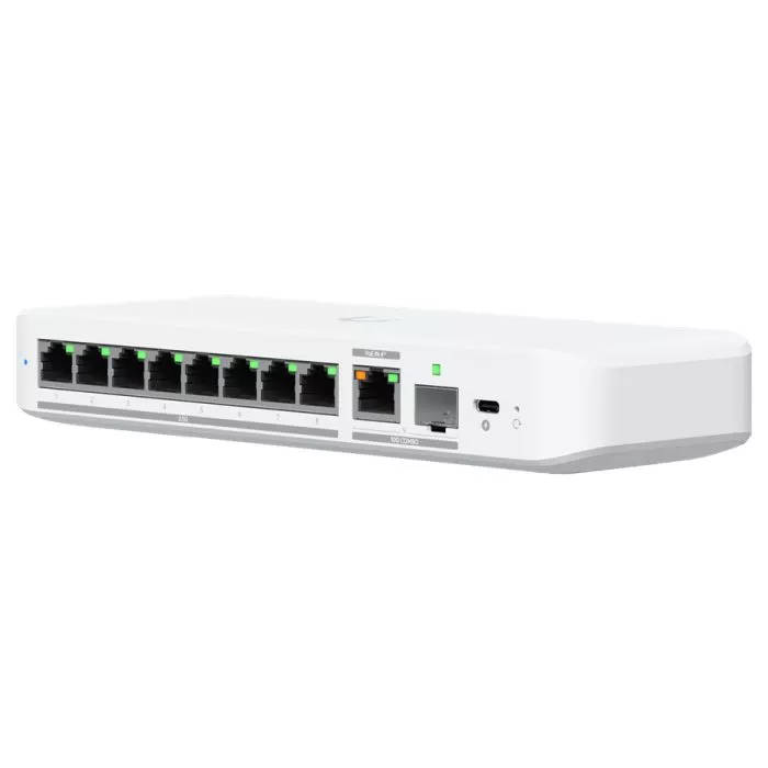 Ubiquiti UniFi Flex 2.5G 8 Port 2.5G with 10G Combo Uplink | USW-Flex-