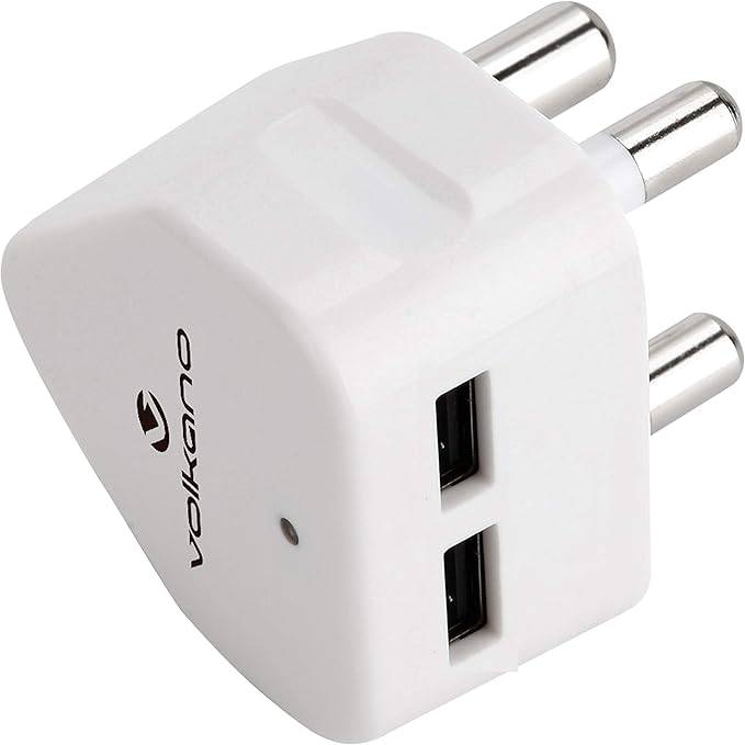 Volkano Veilix Series 45W PD Dual USB-A and USB-C Ultra - White