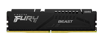 Kingston Fury Beast 32GB 5200MHZ DDR5 Desktop Memory