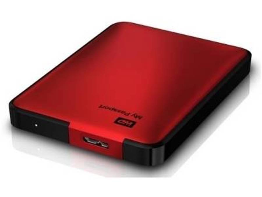 2TB Western Digital Elements External, USB 3.0, 2.5", RED