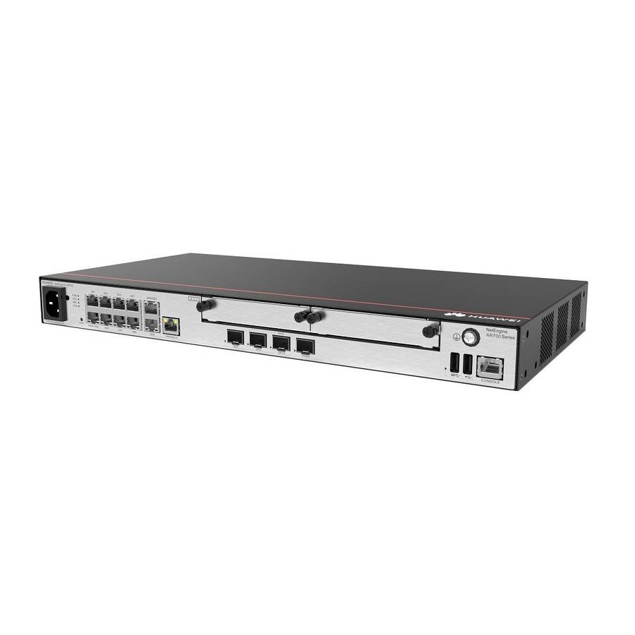 Huawei Router NetEngine AR730, 2*GE combo WAN, 1*10GE(SFP+) WAN, 8*GE LAN, 1*GE combo LAN, 2*USB ...