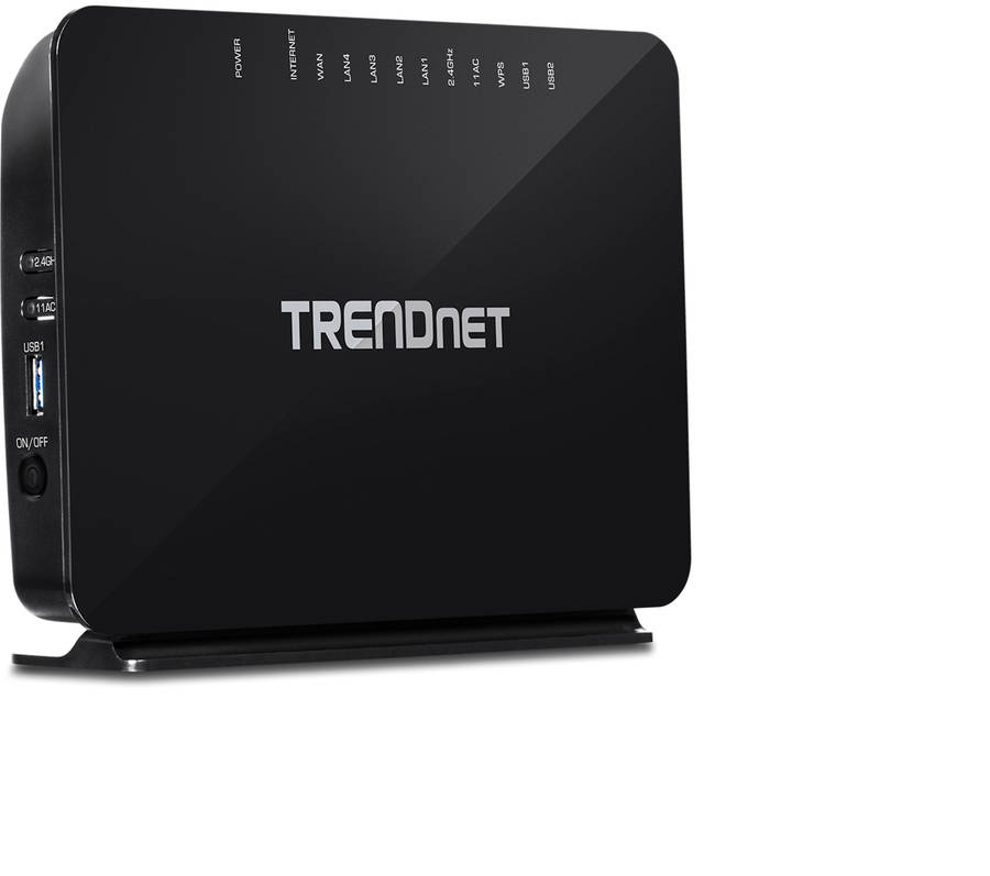 TrendNet AC750 Wireless VDSL2/ADSL2+ Modem Router