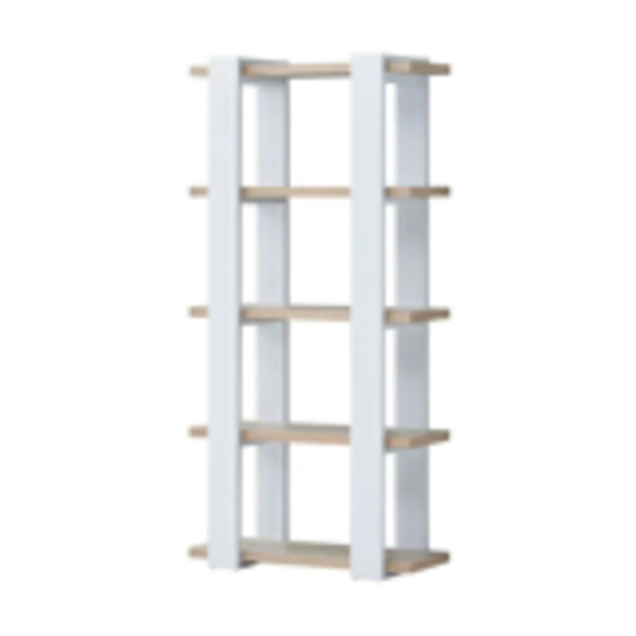 Everfurn Sidra Bookshelf - Ivory Oak