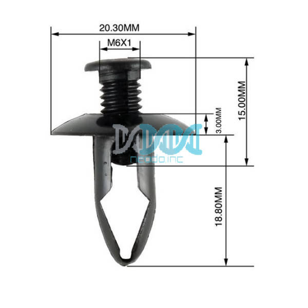 Panel Clips 6-8mm(10)