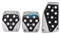 Pedal Pad Black/Silver