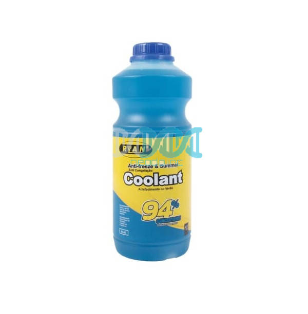 Ryan Anti-Freeze And Summer Coolant - 94% - Blue - 1 Litre