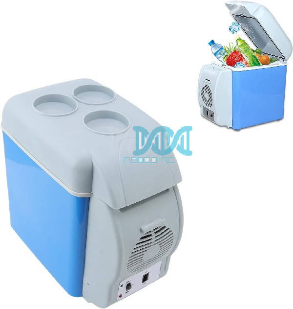 Car Refrigerator 7.5 L Portable Mini Car Fridge Freezer Warmer 12 V Camping Travel Fridge